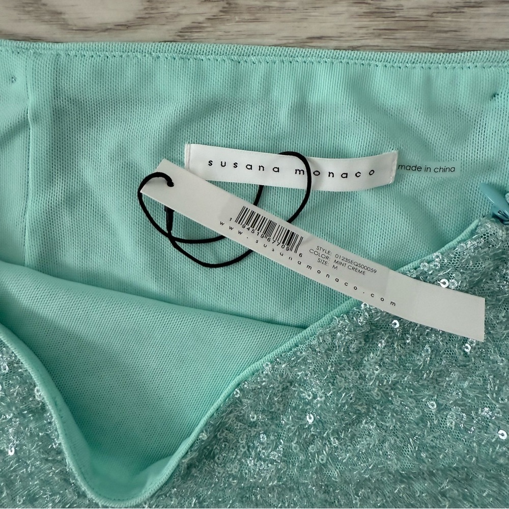 susana monaco sequins top and skirt NWT - Picture 4 of 16